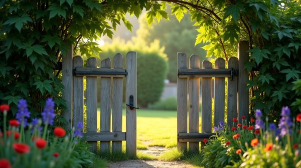 Bien choisir et installer un portillon de jardin